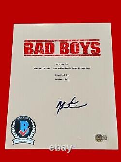 MARTIN LAWRENCE 8.5x11 BAD BOYS MOVIE SCRIPT COVER BECKETT BN92063