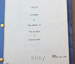 MASH 1969 Original Movie Script Screenplay with Cover by Ring Lardner Jr. RARE