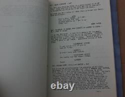 MASH 1969 Original Movie Script Screenplay with Cover by Ring Lardner Jr. RARE