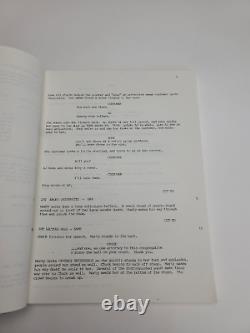 MATURE THEMES / David Green 1980's Unproduced Screenplay movie script