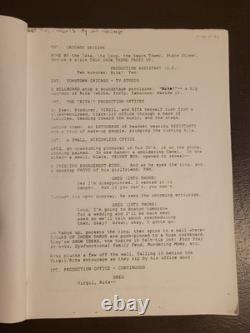 MEET THE PARENTS Movie Script 1997 Jim Carrey Spielberg Draft Jim Herzfeld Rare MEET THE PARENTS Movie Script 1997 Jim Carrey Spielberg Draft Jim Herzfeld Rare