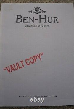 MGM David Weisz Auction catalogs Ben Hur Film Script Program Invitation Tags +