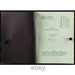 MIAMI VICE Original Movie Script 56p 8x10 in. 1986 Michael Mann, Don Johns