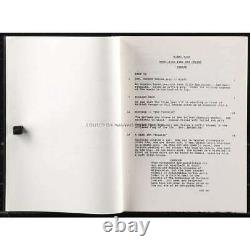 MIAMI VICE Original Movie Script 56p 8x10 in. 1986 Michael Mann, Don Johns