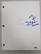 Michael Biehn Signed Aliens Full Movie Script Hicks Autograph Bas Jsa Qr