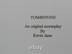 MICHAEL BIEHN Signed TOMBSTONE Movie SCRIPT Autograph BECKETT BAS COA