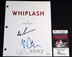 MILES TELLER, J. K SIMMONS & CHAZELLE Signed WHIPLASH Full MOVIE SCRIPT + JSA COA