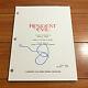 Milla Jovovich Signed Resident Evil Full 96 Page Movie Script With Coa