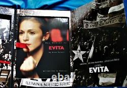 MINT MADONNA EVITA PROMO BOX SET ORG DISNEY BOX RICHARD SCHICKEL Movie Cd Book