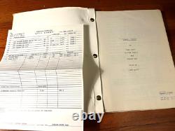 MIRROR MIRROR Original 1979 MOVIE SCRIPT 2/ Call Sheet Janet Leigh Loretta Swit