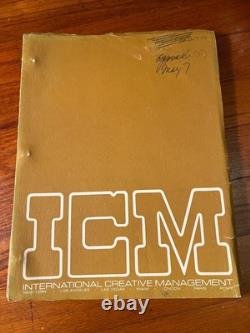 MIRROR MIRROR Original 1979 MOVIE SCRIPT 2/ Call Sheet Janet Leigh Loretta Swit