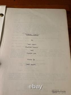 MIRROR MIRROR Original 1979 MOVIE SCRIPT 2/ Call Sheet Janet Leigh Loretta Swit