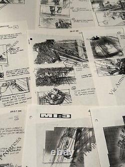 MISSION IMPOSSIBLE 3 MOVIE Tom Cruise ORIGINAL STORYBOARD SCRIPT 39 PAGES #4