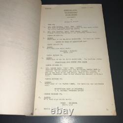 MISSOURIANS 1950 Original Movie Script Monte Hale Republic Western Shooting COA
