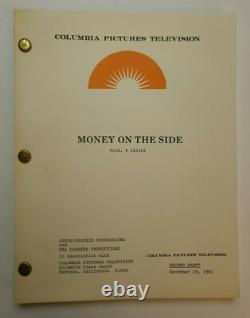 MONEY ON THE SIDE / 1981 TV Movie Script, Jamie Lee Curtis prostitution ring