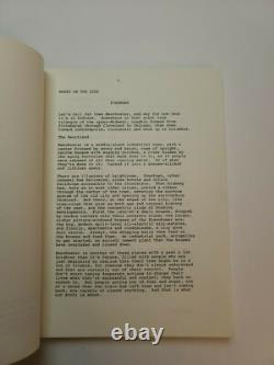 MONEY ON THE SIDE / 1981 TV Movie Script, Jamie Lee Curtis prostitution ring