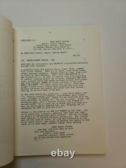 MONEY ON THE SIDE / 1981 TV Movie Script, Jamie Lee Curtis prostitution ring