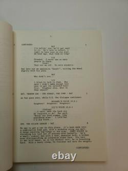 MONEY ON THE SIDE / 1981 TV Movie Script, Jamie Lee Curtis prostitution ring