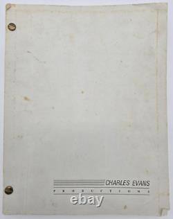 MONKEY SHINES / Michael Stewart 1987 Screenplay, George A. Romero horror film