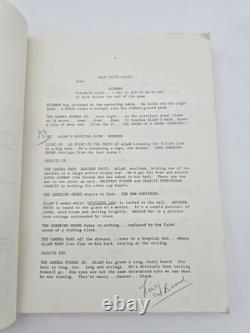 MONKEY SHINES / Michael Stewart 1987 Screenplay, George A. Romero horror film