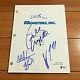Monsters Inc Signed Movie Script By 4 Cast / Billy Crystal Steve Buscemi With Coa