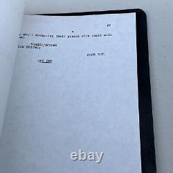 MOVIE SCRIPT A PUP NAMED SCOOBY DOO HANNA-BARBERA PRODUCTIONS, 1991, 60 Pages