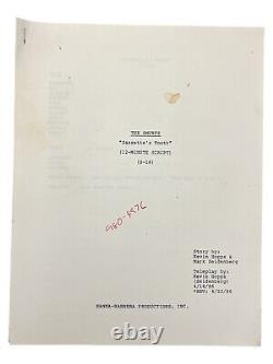 MOVIE SCRIPT The Smurfs HANNA-BARBERA PRODUCTIONS Script, 1986, 35 Pages