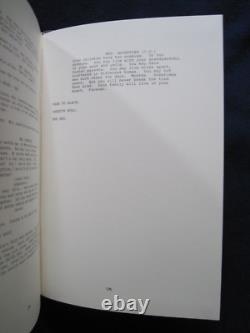 MRS. DOUBTFIRE SCRIPT SIGNED to CREW MEMBER by ROBIN WILLIAMS & MARSHA WILLIAMS