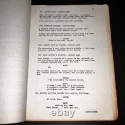 MRS. SOFFEL (1984) Original Movie Script Mel Gibson Diane Keaton COA