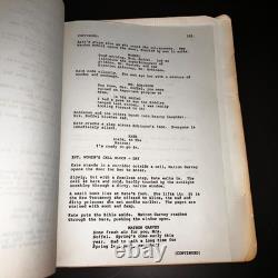 MRS. SOFFEL (1984) Original Movie Script Mel Gibson Diane Keaton COA