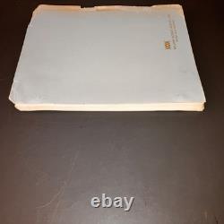 MRS. SOFFEL (1984) Original Movie Script Mel Gibson Diane Keaton COA