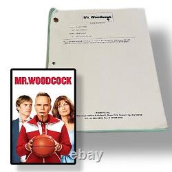 MR WOODCOCK- Movie Script Billy Bob Thornton Screenplay movie Prop