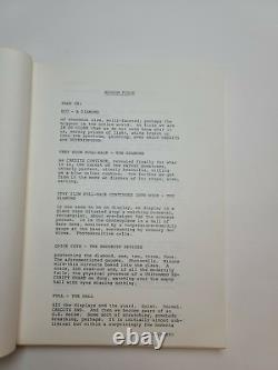 MUSEUM PIECE / Larry Alexander 1980's Unproduced Screenplay movie script