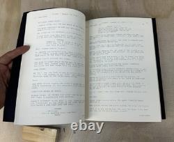 M Night Shyamalan Signed Signs Complete Movie Script Autograph