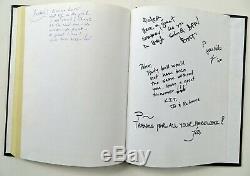 M Night Shyamalan Signed The Happening Script Bound Hardcover Film Crew