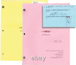 M Night Shyamalan UNBREAKABLE Screenplay archive for the 2000 film copy #131922