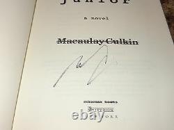 Macaulay Culkin Rare Signed Autographed Book Junior Home Alone Movie Star Actor