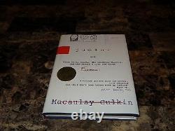 Macaulay Culkin Rare Signed Autographed Book Junior Home Alone Movie Star Actor