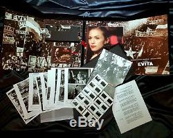 Madonna Evita Movie Promo Box Signed By Alan Parker Set Oscar CD Book Press Reel