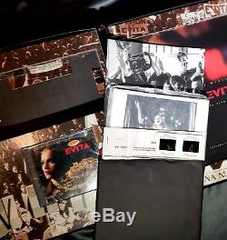 Madonna Evita Movie Promo Box Signed By Alan Parker Set Oscar CD Book Press Reel