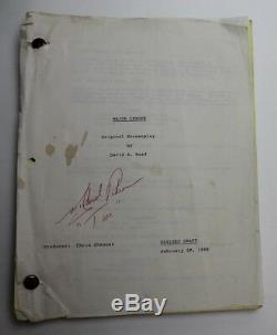 Major League / David S. Ward 1988 Movie Script, Charlie Sheen baseball film