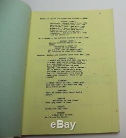 Major League / David S. Ward 1988 Movie Script, Charlie Sheen baseball film