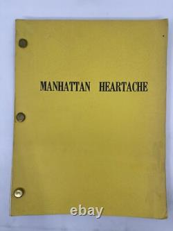 Manhattan Heartache Unproduced Movie Script Ernest A. Charles Point Of Terror