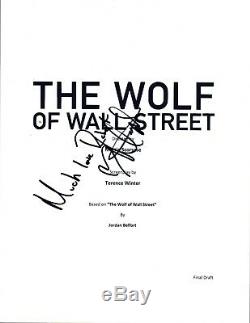 Margot Robbie Signed Autographed THE WOLF OF WALLSTREET Movie Script COA VD