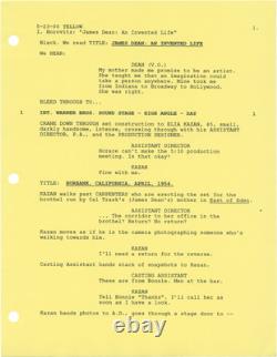 Mark Rydell JAMES DEAN JAMES DEAN AN INVENTED LIFE Original screenplay #164078