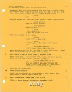 Mark Rydell JAMES DEAN JAMES DEAN AN INVENTED LIFE Original screenplay #164078