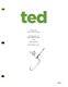 Mark Wahlberg Signed Autograph Ted Full Movie Script Screenplay With Jsa Coa