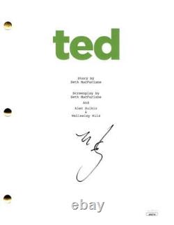 Mark Wahlberg Signed Autograph Ted Full Movie Script Screenplay with JSA COA