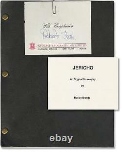 Marlon Brando JERICHO Original screenplay for an unproduced film 1988 #153613
