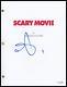 Marlon Wayans Scary Movie Autograph Signed'shorty' Script Screenplay Acoa